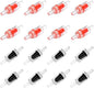 Aquarium Check Valves - 16pcs One Way Air Pump Valves Non-Return for 3/16 inch Fish Tank Aerator Airline Tubing Accessories Pipe Fitting Clear