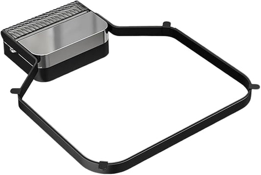 Sink Food Strainer, Suction Cup Drain Basket, Easy Filter with Mesh Bags, Practical Kitchen Waste Tool, Minimal Foldable Design, Scrap Catcher for Disposal