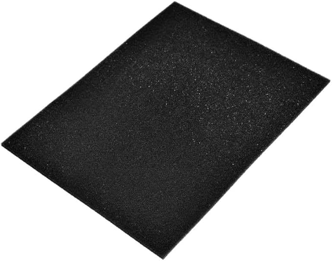 Nispira Washable Reusable Foam Filter Replacement for Air Conditioner Compatible with Duck | Cuttable Size 24 in. x 15 in. x .25 in | 1 Sheet