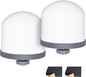 2Pack Replacement Ceramic Dome Water Filter 0.2 to 0.5 micron for Countertop Portable Water Purification System