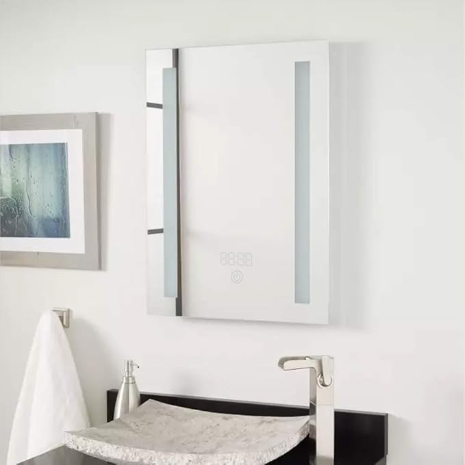LED Bathroom Mirror with Demister Pad and Touch Switch (70x50)