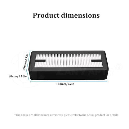 2 Pcs Air Filter Compatible for Bambu Lab P2S P2SC 3D Printer HEPA Activated Carbon Filter Screen Replacement Parts 3D Printer