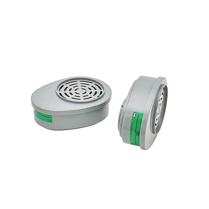 MSA 815358 Advantage Respirator Cartridge - Ammonia/Methylamine (GMD: AM, MA), Quantity: 2 per Pack, Chemical and Combination Air-Purifying Respirator Cartridge