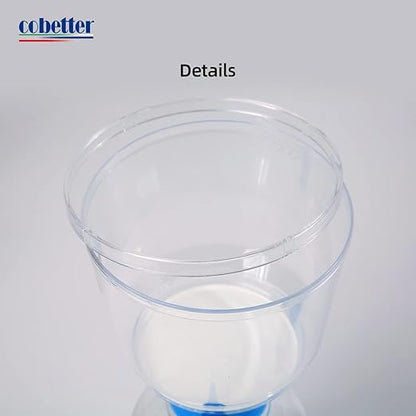 Pack of 4 Diposable Vacuum Filter Units 1000mL 0.2μm PVDF Hydrophilic Membrane