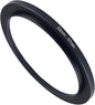 58mm to 67mm Step-up Adapter Rings Filter Adapter Black Metal Step Down Filter Ring Adapter Compatible with All Brand UV CPL ND Camera Lens Filter Stepping Rings (58mm-67mm)