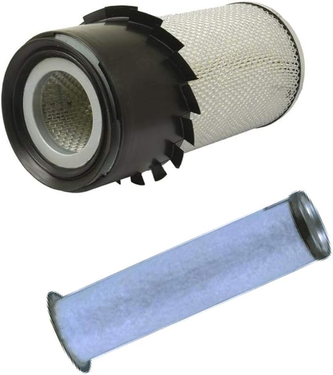 Stevens Lake Parts Skid Steer Inner Outer Air Filter Set Fits New Holland LX465 LX485 LX565 LX665
