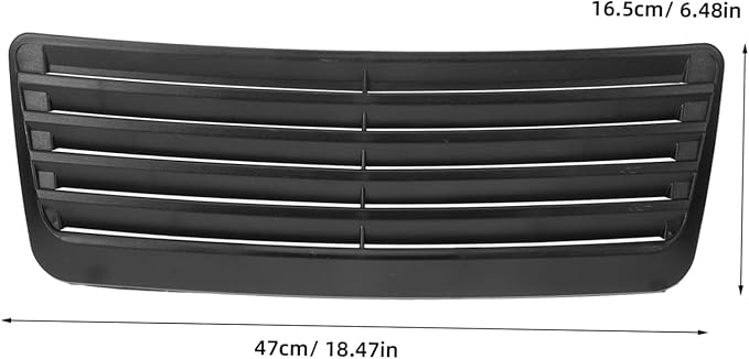 Car Air Intake Decoration Vehicle Air Flow Covers Weatherproof Vent Hood Scoop Car Accessory Hood Vents Improve Fuel Efficiency
