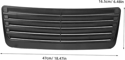 Car Air Intake Decoration Vehicle Air Flow Covers Weatherproof Vent Hood Scoop Car Accessory Hood Vents Improve Fuel Efficiency