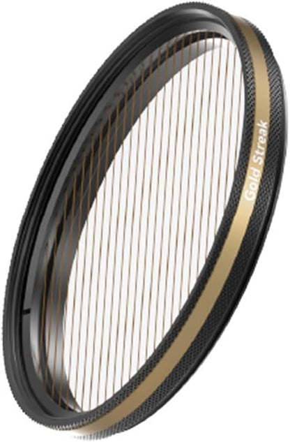 Fotorgear Camera Lens Filter,67mm Clip On Filters Professional Photography for Camera Lens, 67mm Universal Phone Polarizer Filter CPL ND Black Mist Gold Streak for iPhone Xiaomi Huawei(Gold Streak)