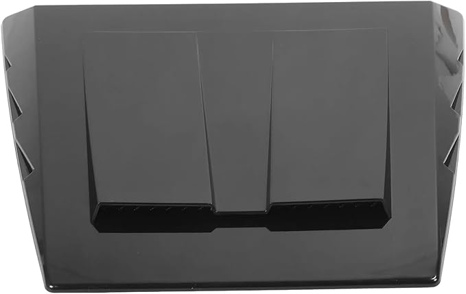 Gloss Black Hood Vent Cover Air Intake Decorative Trim Compatible For Ford F-Series F150 F250 F350 Compatible For Chevrolet And Toyota