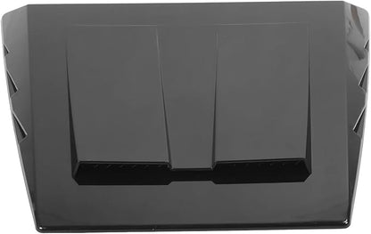 Gloss Black Hood Vent Cover Air Intake Decorative Trim Compatible For Ford F-Series F150 F250 F350 Compatible For Chevrolet And Toyota