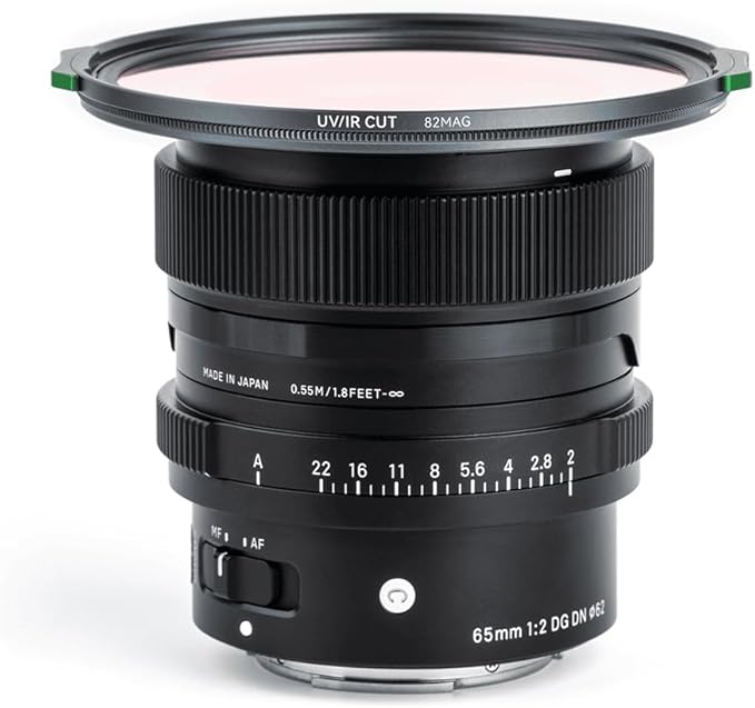 NiSi - JetMag Pro 72mm to 82MAG Adapter, Magnetic Filter Ring for Thread Lenses - Ultra-Slim, Durable Aluminum Frame, Twist-Lock Security