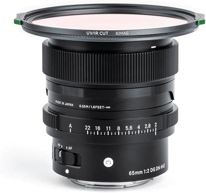 NiSi - JetMag Pro 72mm to 82MAG Adapter, Magnetic Filter Ring for Thread Lenses - Ultra-Slim, Durable Aluminum Frame, Twist-Lock Security