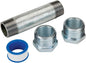GPI Filter Adapter Installation Kit, 3/4 inch x 4 inch Pipe Nipple, 2 Pipe Bushings, Roll of Pipe Thread (GPI Genuine Accessory 110528-01)