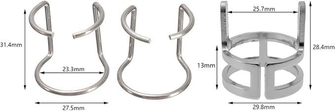27 Pcs AG60P AG-60 Plasma Cutter Torch Consumables Kit with Roller Guide Wheel Spacer, Nozzles, Electrodes, Ceramic Cups, for Multiple Pilot Arc Plasma Cutters (SG-55/WSD-60 Compatible)