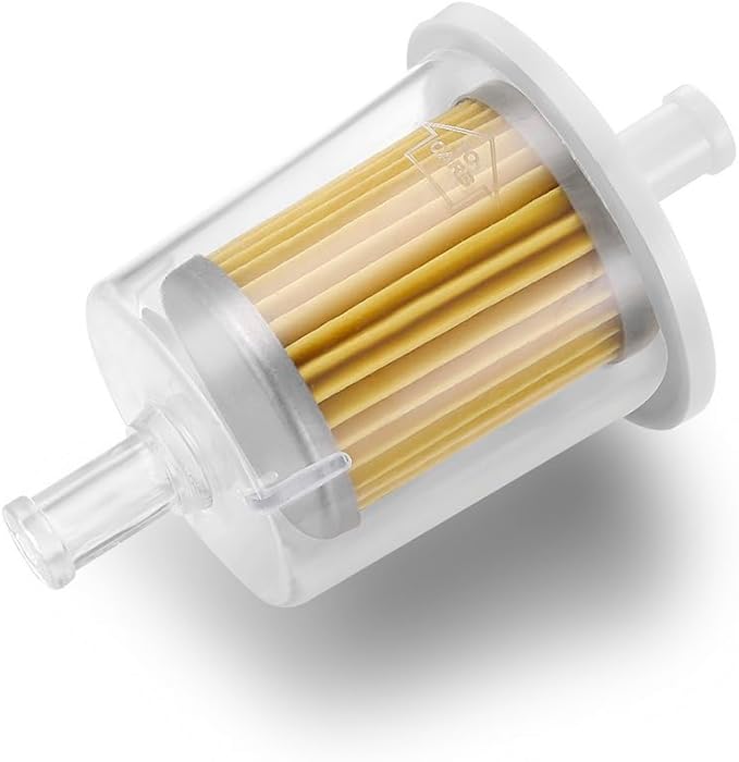 FUEL FILTERS INDUSTRIAL HIGH PERFORMANCE UNIVERSAL INLINE GAS FUEL LINE 3/8" 2 Pack