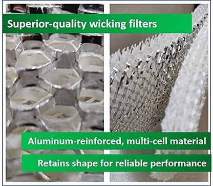 EFP WF813 Humidifier Filter Replacement for Relion - RCM832 RCM-832N Procare PCWF813 Protec WF813 Equate EQ-2119-UL EQWF813 Cool Mist Humidifiers Wick Filters