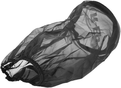 Filter Wrap Universal Air Filter Cover for High Air Intake Filters Dust Cloth Black (Big)