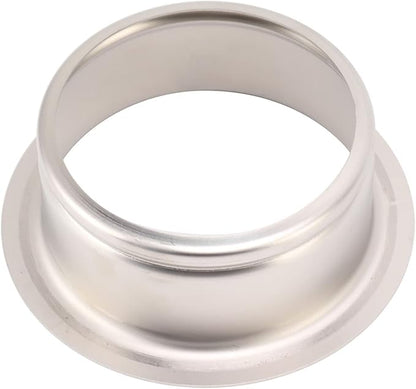 Extended Sink Flange Stainless Steel Deep Garbage Disposal Flange with Rubber Gasket Food Waste Filtering Replacement Part for 3 Bolt Mount Kitchen Sink Drain