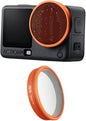 Osmo Action 6 Filter,Lens Filter Set for DJI Osmo Action 6 Camera,Waterproof, Oil-Resistant, Easy to Install (Black Mist 1/4)
