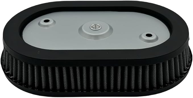 High-Flo Replacement Air Filter Element For Ventilator - Milwaukee-Eight Engine '18-later Softail and '17-later Touring and Trike Models Equipped with 114 Air Cleaner (Grey114 Air Filter Element)