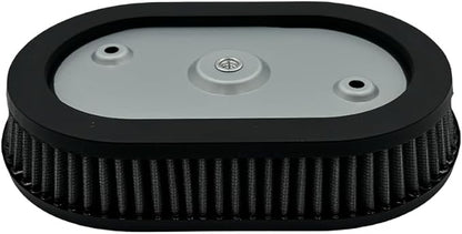 High-Flo Replacement Air Filter Element For Ventilator - Milwaukee-Eight Engine '18-later Softail and '17-later Touring and Trike Models Equipped with 114 Air Cleaner (Grey114 Air Filter Element)