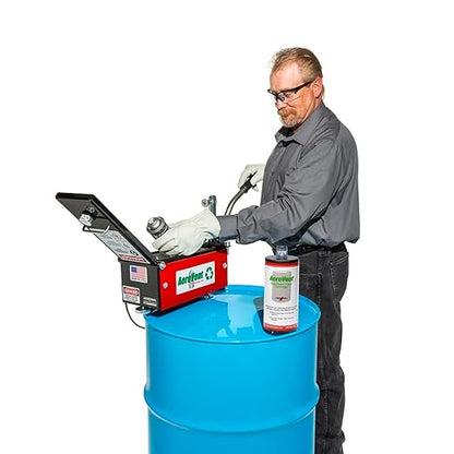AeroVent Safe2Vent Single Filter Assembly (Part #10004701) | Fits Single-Can Systems | Reusable Top, Base & Filter Cartridge | Viz-a-Ball Indicator | Compliant in All 50 States | Made in USA