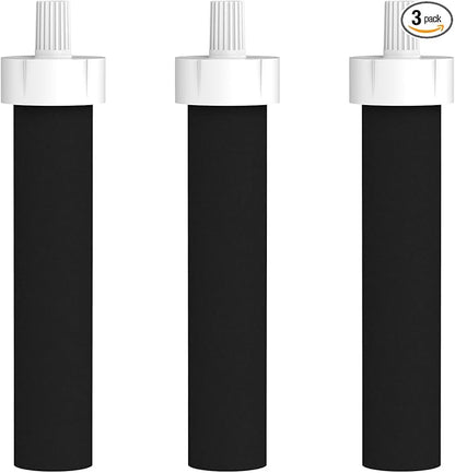 GLACIER FRESH Water Bottle Filters, Replacement for Brita BB06, Brita Hard Sided and Sport Water Bottle Filter, 3 Count
