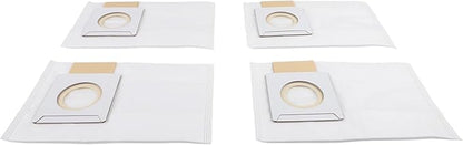 5-Layer Electrostatic Fleece 197903-8 Filter Bags With Rubber Seal For 36V 18V X2 Backpack Vacuum XCV05 XCV09 XCV10 Dust Collection 4-Pack ﻿(4 PACK)