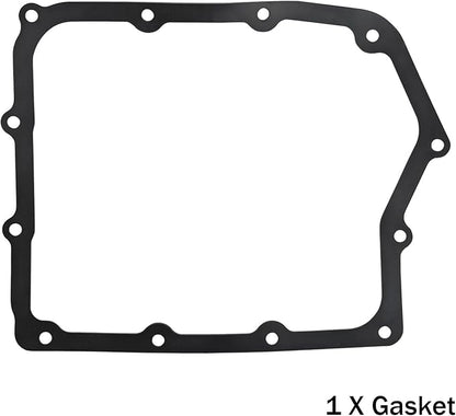 62TE Automatic Transmission Filter with Gasket Kit Fits for Dodge Grand Caravan Avenger Ram ProMaster Chrysler Town & Country 200 Replaces# 68018555AA FT1240 58128