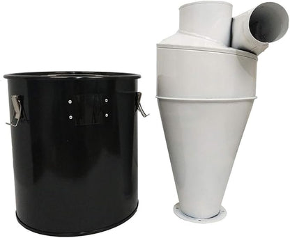 Cyclone Dust Separator Collector 50L Dust Collector Extractor Filter Woodworking for Vacuum,Vacuum Cleaner Collector with 3.94inch Outlet