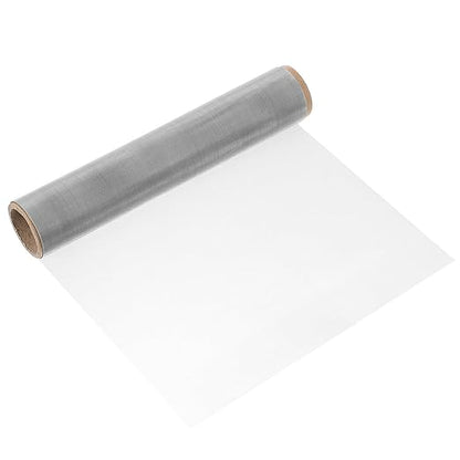 uxcell 120 Mesh 39" x 10" Woven Wire Mesh, 316 Stainless Steel Air Vent Filter Screen, Window Screen Mesh for DIY Projects Vents Cover Filtration Animals Fence