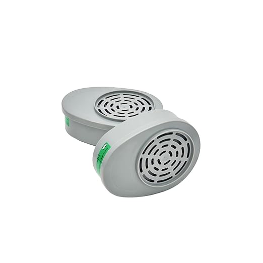 MSA 815358 Advantage Respirator Cartridge - Ammonia/Methylamine (GMD: AM, MA), Quantity: 2 per Pack, Chemical and Combination Air-Purifying Respirator Cartridge