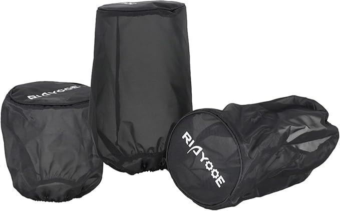 Car Cone Performance Air Filter Cover Sock Thicker Version Dust-proof Water-proof Protection Cover Universal for High Flow Cold Air Intake Filter