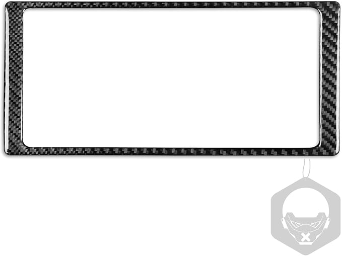 Carbon Fiber Interior Full Compatible with BMW X5 CD Panel Inner Frame-1