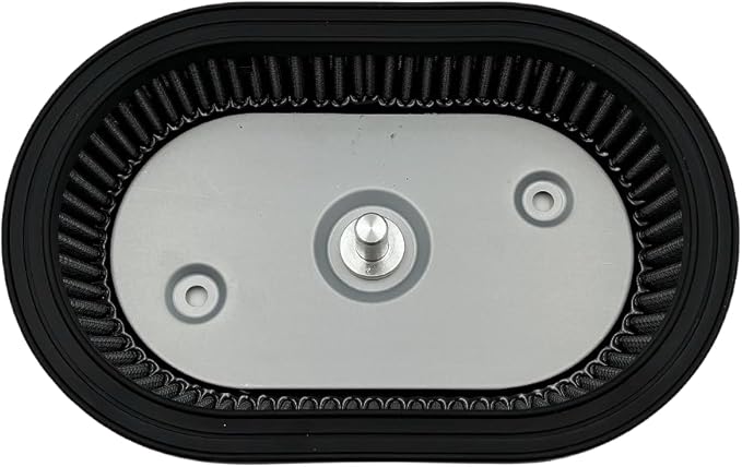 High-Flo Replacement Air Filter Element For Ventilator - Milwaukee-Eight Engine '18-later Softail and '17-later Touring and Trike Models Equipped with 114 Air Cleaner (Grey114 Air Filter Element)
