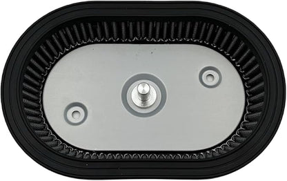 High-Flo Replacement Air Filter Element For Ventilator - Milwaukee-Eight Engine '18-later Softail and '17-later Touring and Trike Models Equipped with 114 Air Cleaner (Grey114 Air Filter Element)