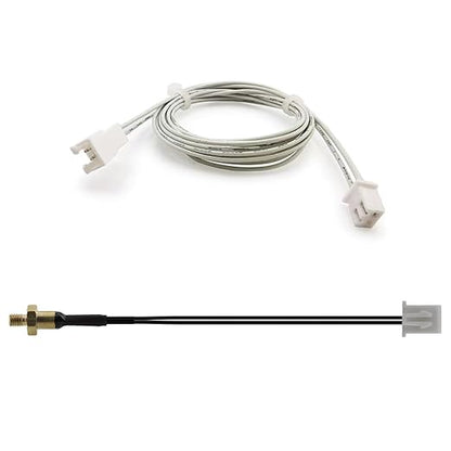 Ender 3 v2 Thermistor M3 300℃ Upgrade, 3D Printer NTC 100K 3950 Ender 3 M3 Stud Thermistor with 1M Extended Cable Use for Ender 3/Ender 3 V2,Ender 3 Pro/Ender 5, CR10 3D Printer Hotend, 1.1m/43.3inch