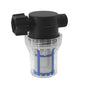 GIEX 100 Mesh Garden Hose Filter with Quick Connect, 3/4" GHT Thread Inline Sediment Trap for Pressure Washers, Sprinkler Systems & General Garden Irrigation