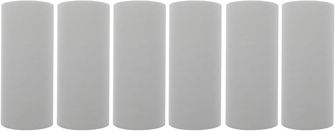 Tier1 10 Micron 10 Inch x 4.5 Inch | 6-Pack Spun Wound Polypropylene Whole House Sediment Water Filter Replacement Cartridge | Compatible with Hydronix SDC-45-1010, SDF-45-1010, Home Water Filter