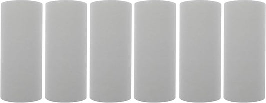 Tier1 10 Micron 10 Inch x 4.5 Inch | 6-Pack Spun Wound Polypropylene Whole House Sediment Water Filter Replacement Cartridge | Compatible with Hydronix SDC-45-1010, SDF-45-1010, Home Water Filter