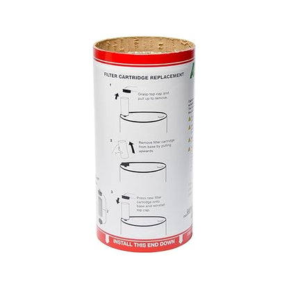 AeroVent Safe2Vent Replacement Filter Cartridge (Part #10004702) | (Single Pack) | Carbon Filter for Aerosol Disposal Systems | Easy-to-Install Cartridge | Compliant in All 50 States | Made in USA