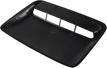 Universal Hood Vent Air Outlet Cover Compatible For Infiniti And Mazda Compatible For Tesla Hood Scoop Air Flow Intake Vent Cover