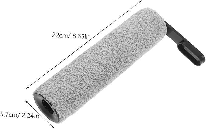 PRETYZOOM 1set Floor Scrubber Replacement Filter Compatible Accessories for Efficient Cleaning of Floor Scrubber Models Includes Slim Rollers and Filters