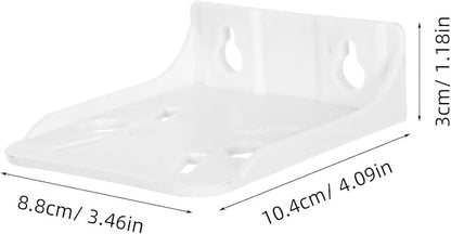 BESTYASH 10 Pcs Wall Mounting Water Filter Brackets Plastic Housing Rack for Kitchen Water Purifier Accessories Easy Tool-Free Installation