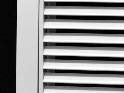 16" X 20" Aluminum Return Filter Grille for 1" Filter - Easy Airflow - Linear Bar Grilles [Outer Dimensions: 18.5w X 22.5h]