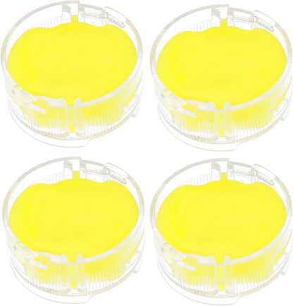 Odor Neutralizer Cartridge Replacement for Shark AZ3000 AZ3002 HZ3000 HZ3002 HZ702 IZ862H IZ562H ZD550 ZU102 LA702 Odor Elimination Replacement 1541FC3000(Pack of 4pcs,Orange)