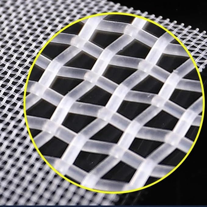 Fine Filter Mesh Nylon Fabric, Recycling Screens for The Industry 48 Micron Nylon Filter Mesh(80 Mesh,1x5 m)