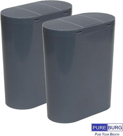 PUREBURE Replacement Filter Compatible with GoveeLif Smart Kitchen Waste Composter 3L & QMCAHCE MD-11300,2-Pack Activated Carbon Air Filter Clean