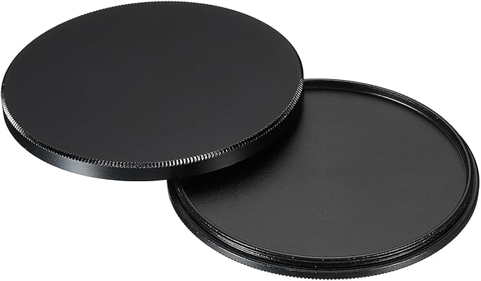 PATIKIL 67mm Lens Cap, Camera Lens Cap Cover Universal Front Metal Lens Filter Stacks Cap Protective Case for 67mm Camera Circular Polarizing Fader ND Filter, Black